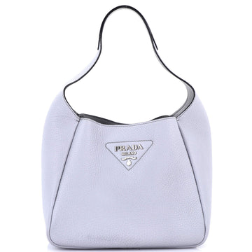 Prada Flou Dynamique Open Tote Vitello Daino Small