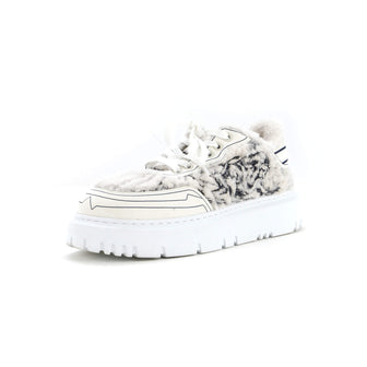 Christian Dior Women's Addict Sneaker Shearling