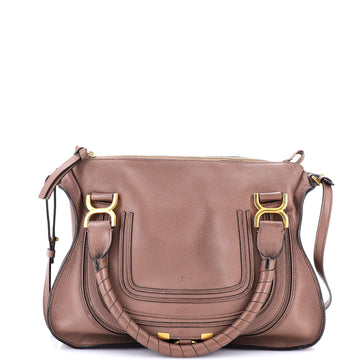 Chloe Marcie Satchel Leather Medium