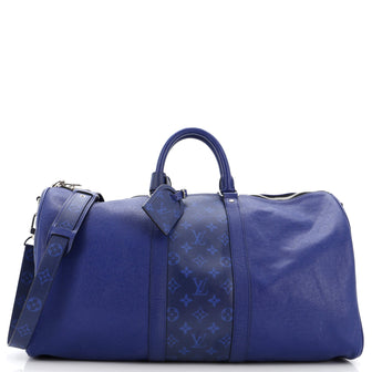 Louis Vuitton Keepall Bandouliere Bag Monogram Taigarama 50