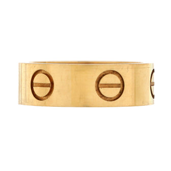 Cartier Love Band Ring 18K Yellow Gold