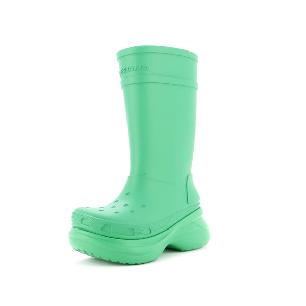 Balenciaga Green Rain & Snow Boots Balenciaga X CROCS Rubber Womens Rain Boots 36 Grass Green  main image 4