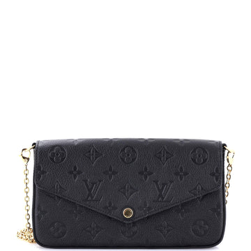 Louis Vuitton Felicie Pochette Monogram Empreinte Leather