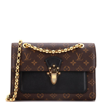 Louis Vuitton Victoire Handbag Monogram Canvas and Leather