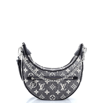 Louis Vuitton Loop Handbag Monogram Jacquard Denim