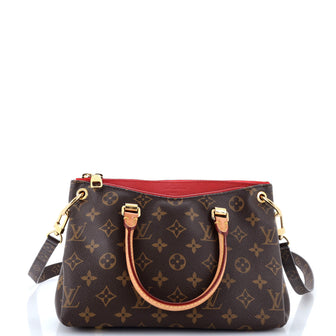 Louis Vuitton Pallas Tote Monogram Canvas with Leather BB