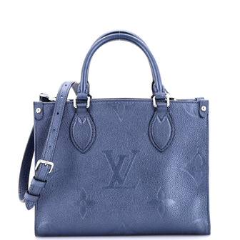 Louis Vuitton OnTheGo Tote Monogram Empreinte Giant PM