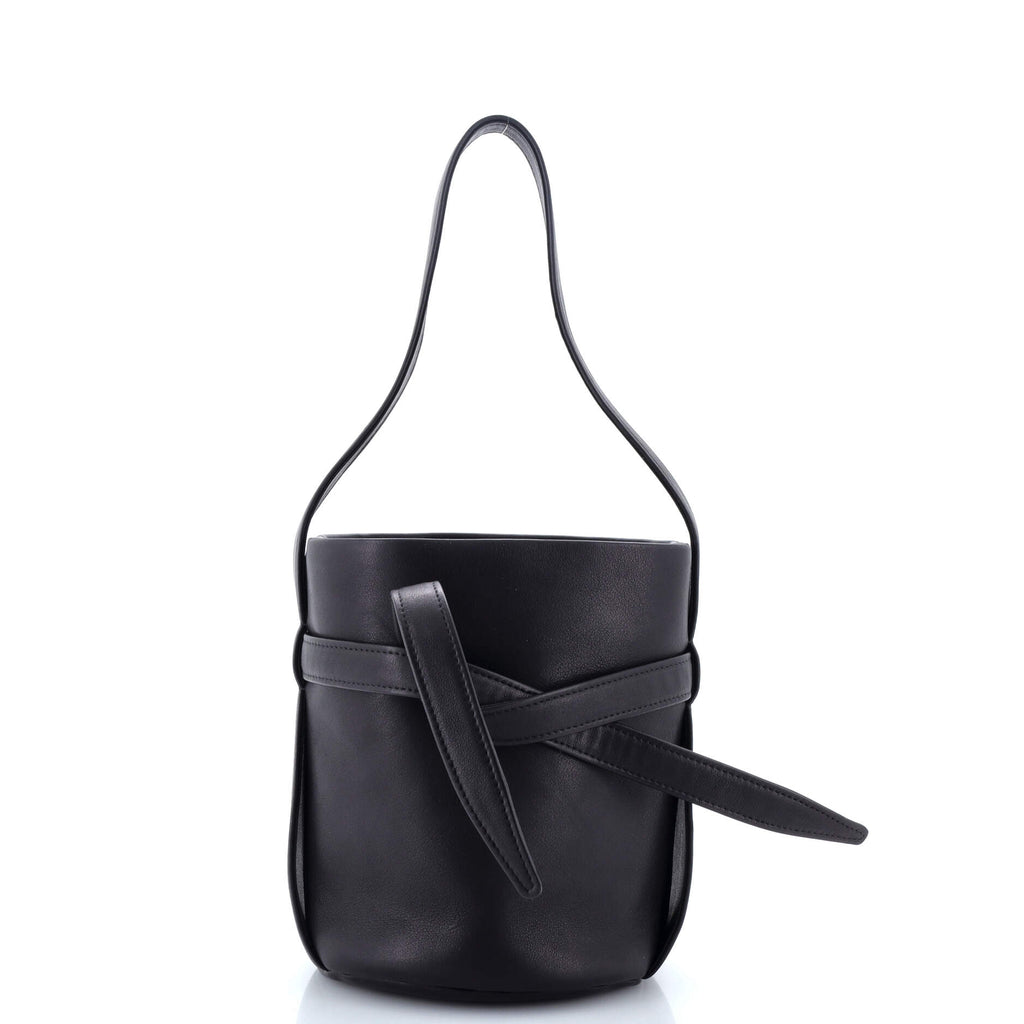 The Row Leo Bucket Bag Leather Mini 327034