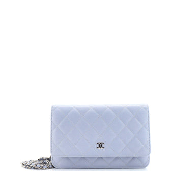 Chanel Wallet on Chain Quilted Caviar