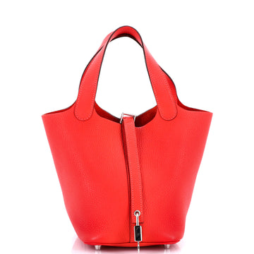 Hermes Picotin Lock Bag Clemence PM