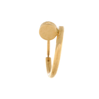 Cartier Juste un Clou Single Hoop Earring Earrings 18K Yellow Gold Small