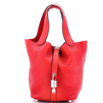 Hermes Picotin Lock Bag Clemence PM