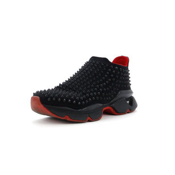 Christian Louboutin Men's Spike Sock Sneakers Spiked Neoprene