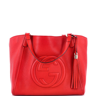 Gucci Soho Shoulder Bag Leather Medium
