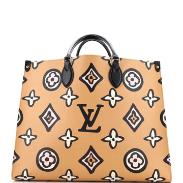 Louis Vuitton OnTheGo Tote Wild at Heart Monogram Giant GM