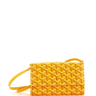 Goyard Varenne Continental Wallet with Strap Coated Canvas