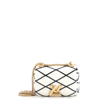 Louis Vuitton Pico GO-14 Handbag Malletage Leather