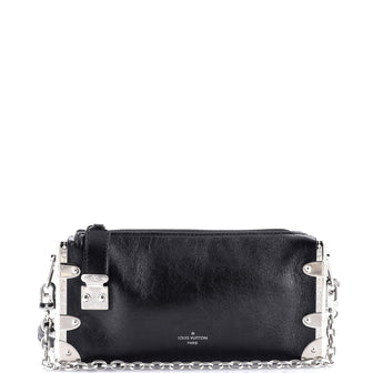 Louis Vuitton Slim Trunk Bag Calfskin Leather