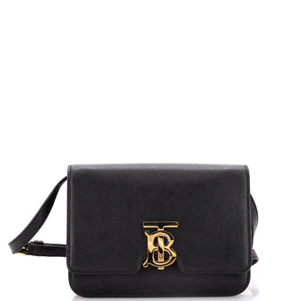 Burberry TB Flap Bag Leather Small