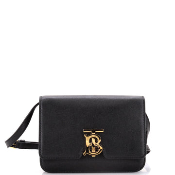 Burberry TB Flap Bag Leather Small