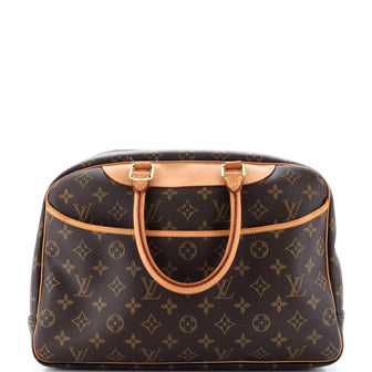 Louis Vuitton Deauville Handbag Monogram Canvas