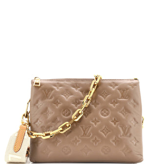 Louis Vuitton Coussin Bag Monogram Embossed Lambskin PM