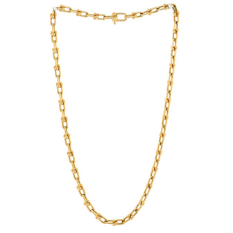 Tiffany & Co. HardWear Link Necklace 18K Yellow Gold Small