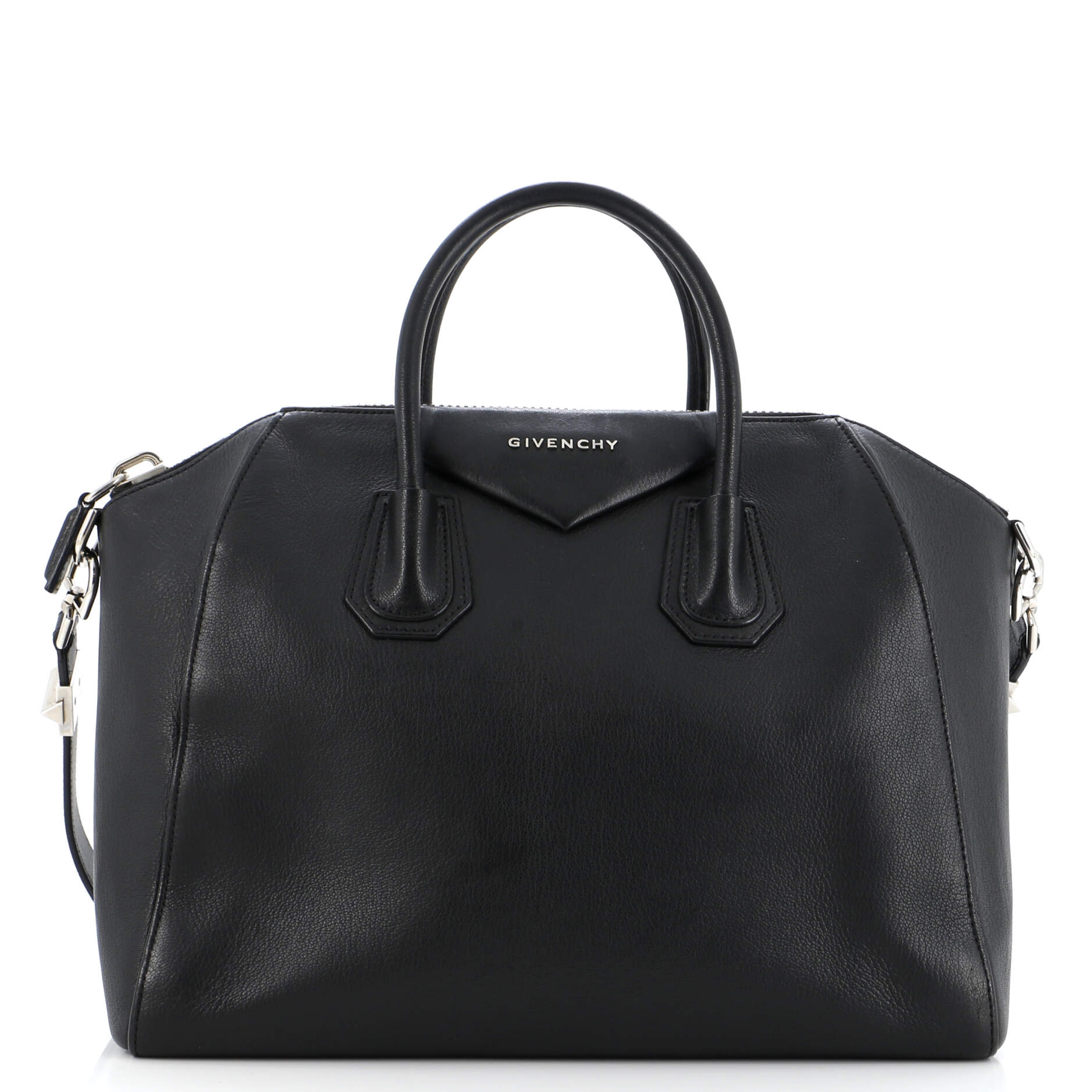 希少】 Givenchy Antigona Robot Clutch Bag Givenchy Black Textured 