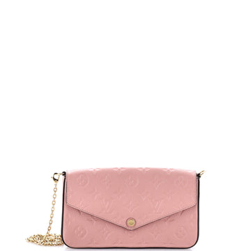 Louis Vuitton Felicie Pochette Monogram Empreinte Leather
