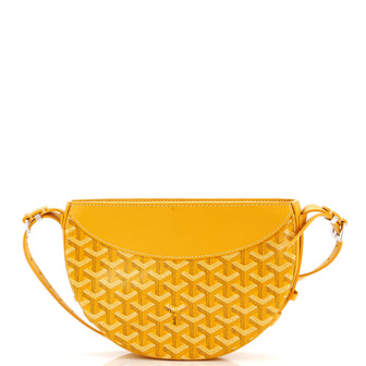 Goyard Hirondelle Shoulder Bag Coated Canvas and Leather