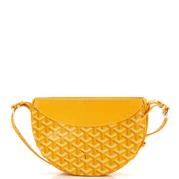 Goyard Hirondelle Shoulder Bag Coated Canvas and Leather