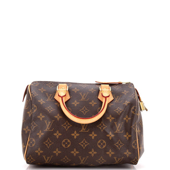 Louis Vuitton Speedy Handbag Monogram Canvas 25