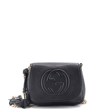 Gucci Soho Chain Crossbody Bag Leather Small