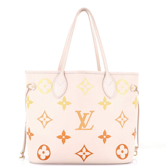 Louis Vuitton Neverfull NM Tote Bicolor Monogram Empreinte Giant MM