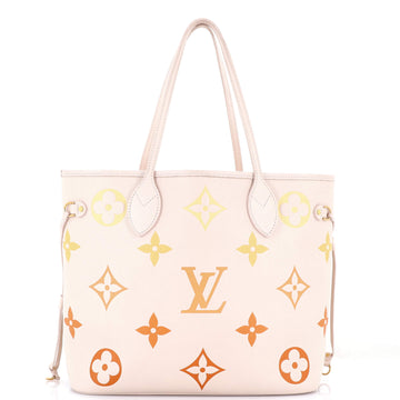 Louis Vuitton Neverfull NM Tote Bicolor Monogram Empreinte Giant MM