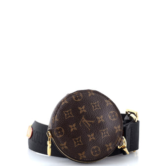 Louis Vuitton Multi Pochette Accessoires Bandouliere Shoulder Strap Canvas with Monogram Canvas