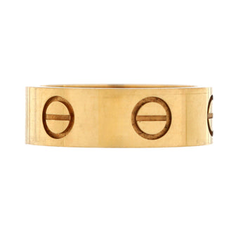 Cartier Love Band Ring 18K Yellow Gold
