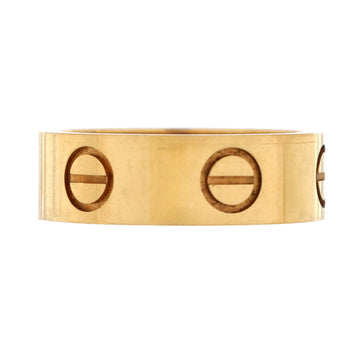 Cartier Love Band Ring 18K Yellow Gold
