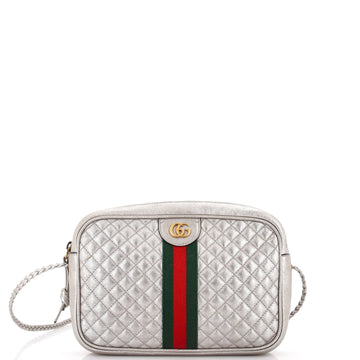 Gucci Trapuntata Camera Bag Quilted Leather Small