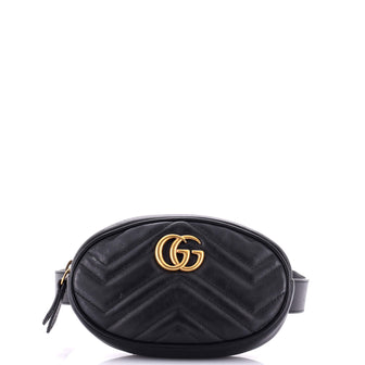 Gucci GG Marmont Belt Bag Matelasse Leather