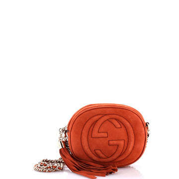 Gucci Soho Chain Bag Nubuck Mini