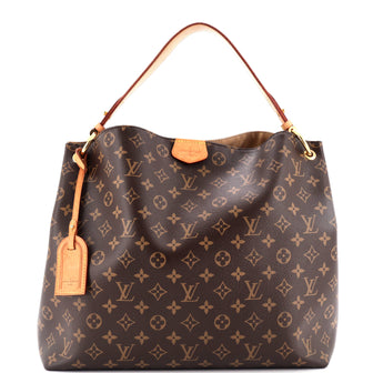 Louis Vuitton Graceful Handbag Monogram Canvas MM