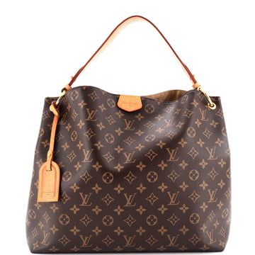Louis Vuitton Graceful Handbag Monogram Canvas MM
