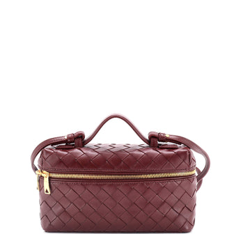 Bottega Veneta Bang Bang Vanity Case Intrecciato Leather