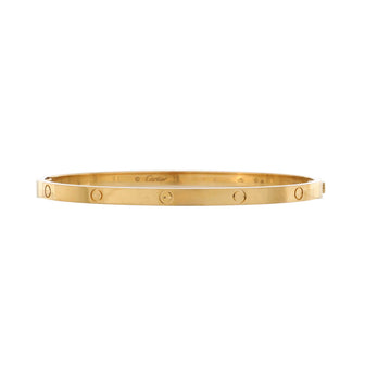 Cartier Love Bracelet 18K Yellow Gold Small