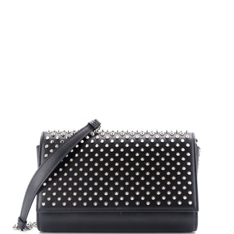 Christian Louboutin Paloma Clutch Spiked Leather
