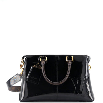 Louis Vuitton Miroir Handbag Vernis with Monogram Canvas