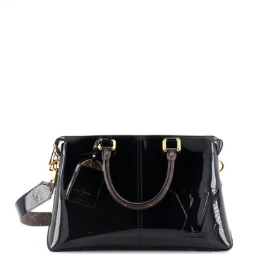 Louis Vuitton Miroir Handbag Vernis with Monogram Canvas