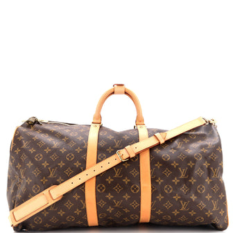 Louis Vuitton Keepall Bandouliere Bag Monogram Canvas 55