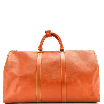 Louis Vuitton Keepall Bag Epi Leather 50